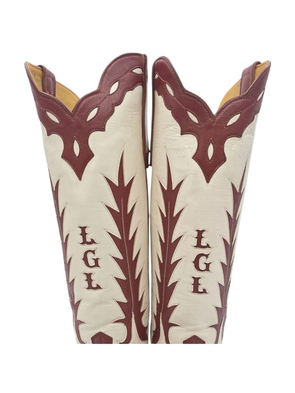 New Custom Mario Garcia Womens 11AA Brown Tall Cowgirl Cowboy Western Boot USA - Picture 5 of 16